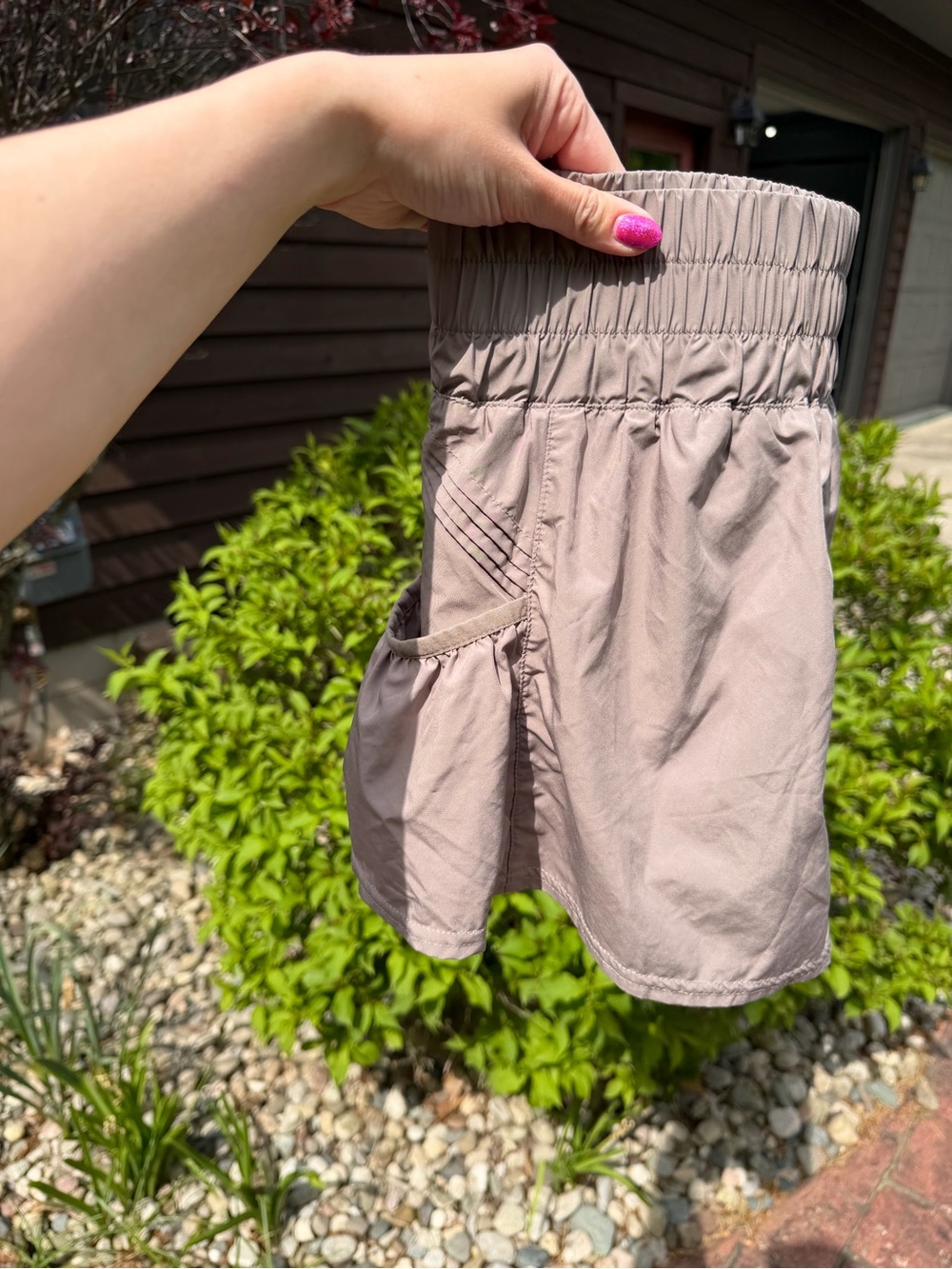 FP Movement by Free People Taupe Athletic Shorts
